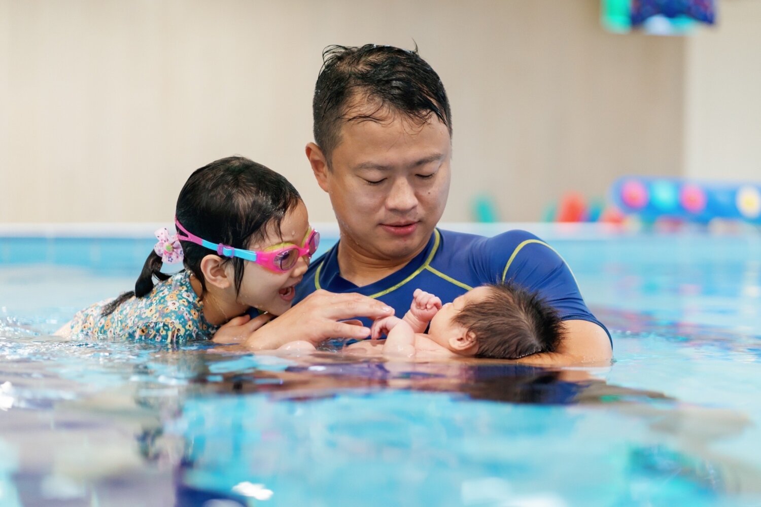 汐游寶寶嬰兒游泳＿Happy swimming